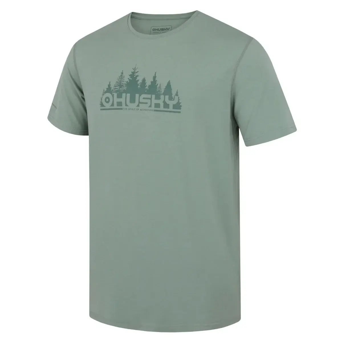 Herren-T-Shirt Husky Mertis faded green