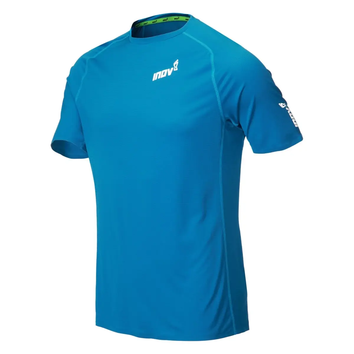 Pánské funkční tričko s krátkým rukávem Inov-8 Base Elite modrá