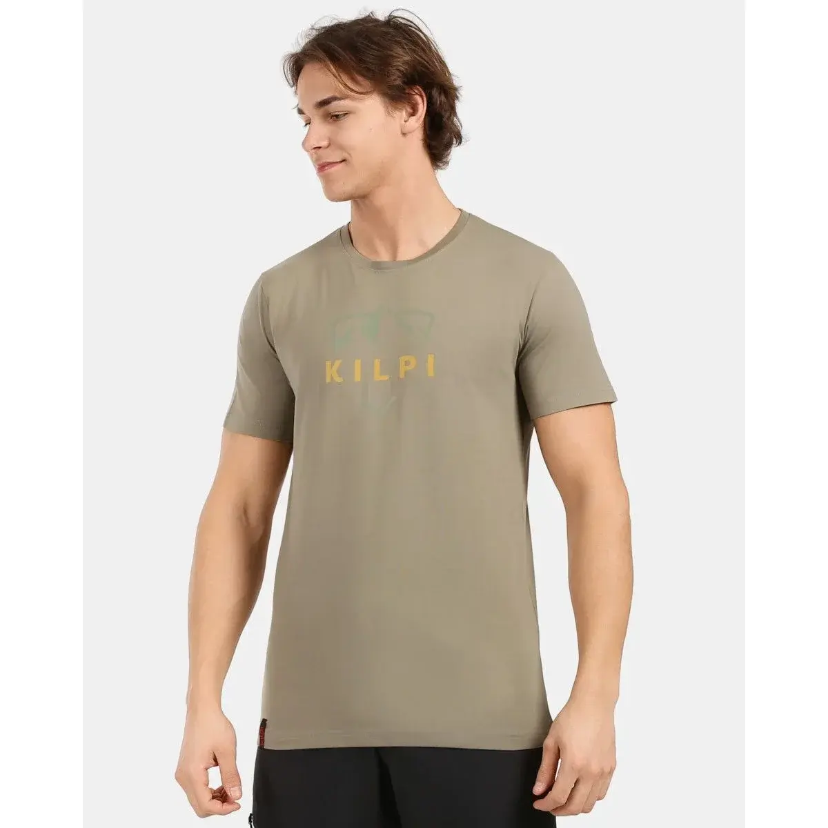 Herren-T-Shirt Kilpi DISCOVER-M khaki