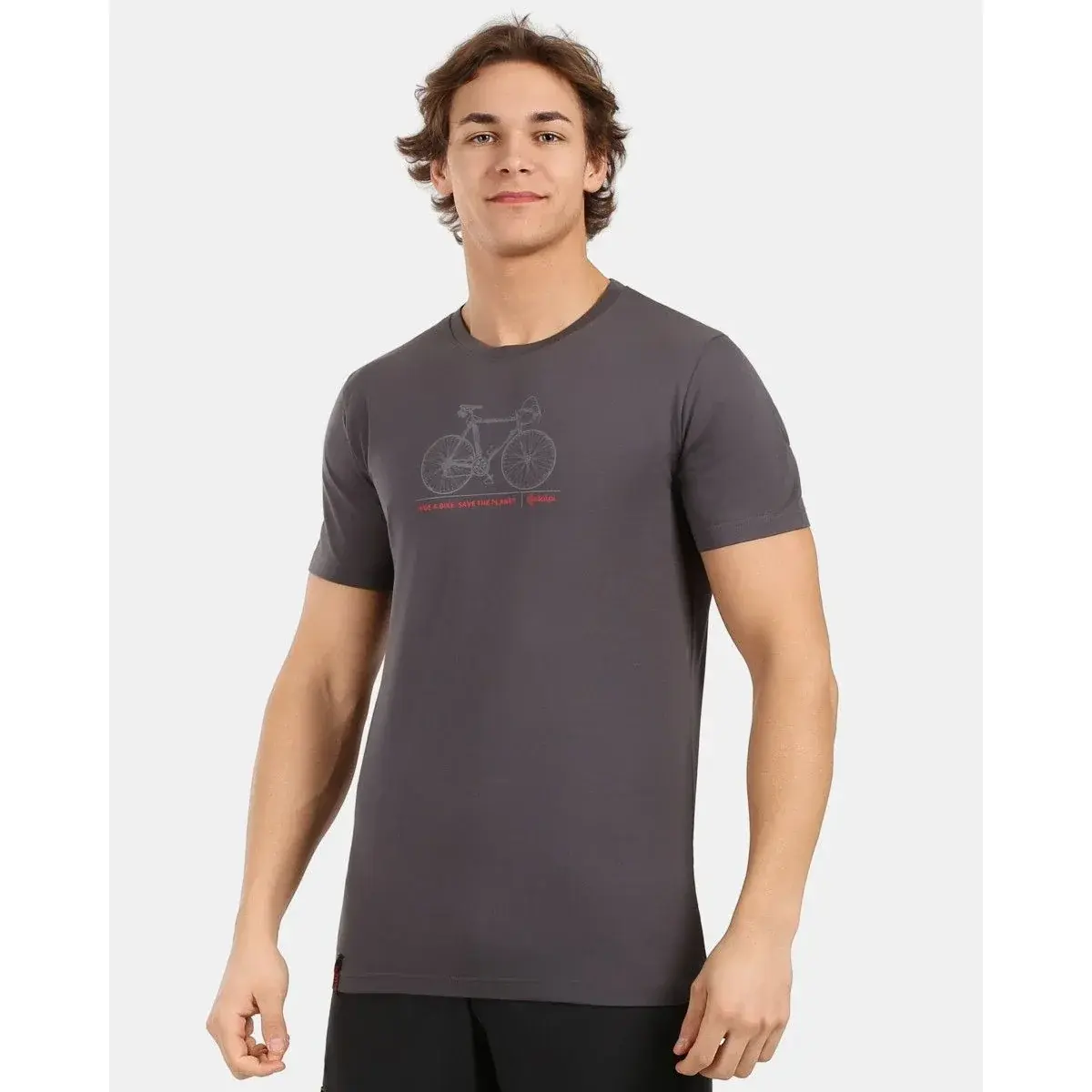 Kilpi Herren-T-Shirt Kilpi DISCOVER-M dunkelgrau