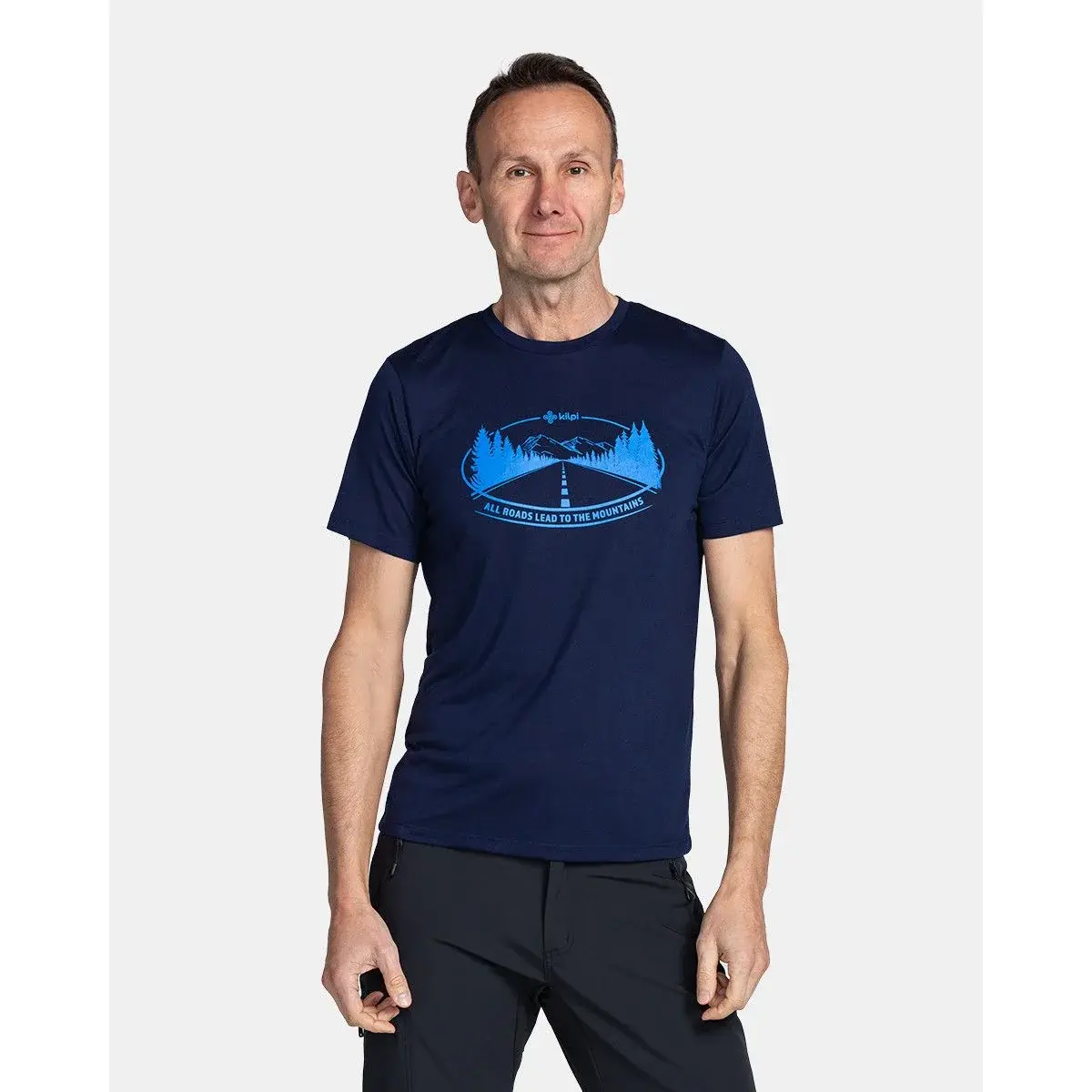 Kilpi Herren-T-Shirt Kilpi Garove-M dunkelblau