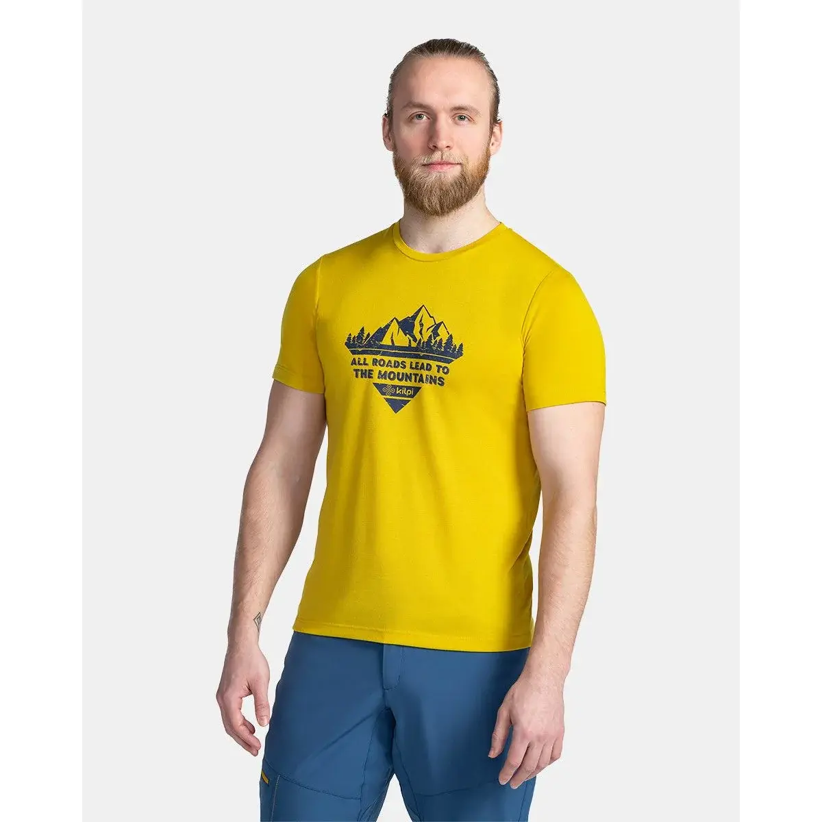 Herren-T-Shirt Kilpi Garove-M gold