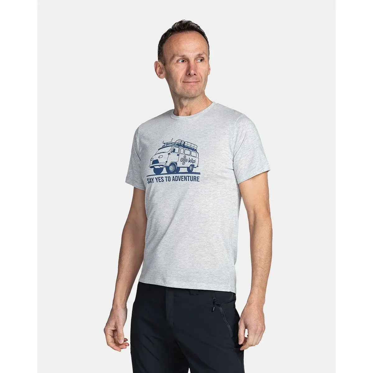 Herren-T-Shirt Kilpi Garove-M LGY
