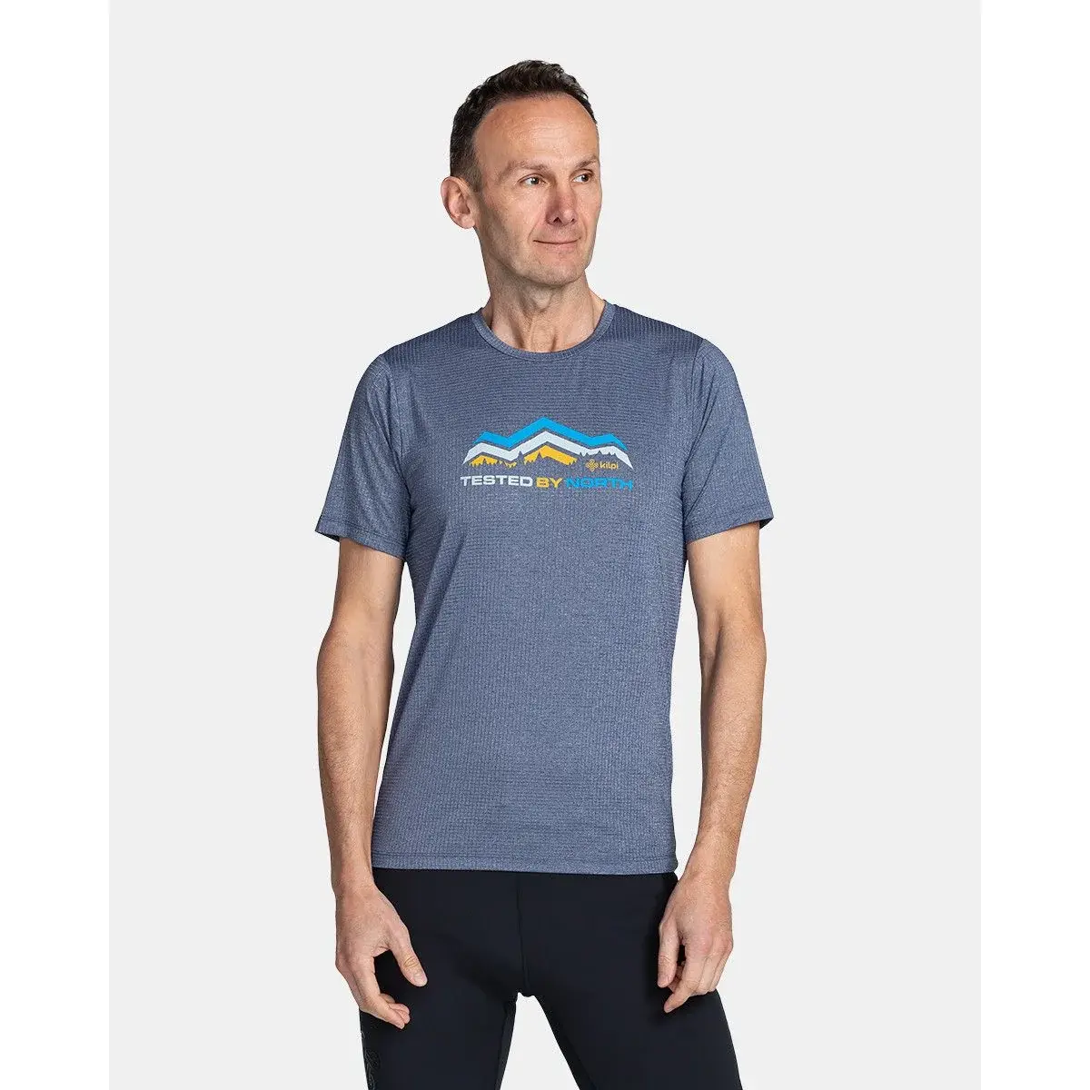 Herren-T-Shirt Kilpi Giano-M dunkelblau
