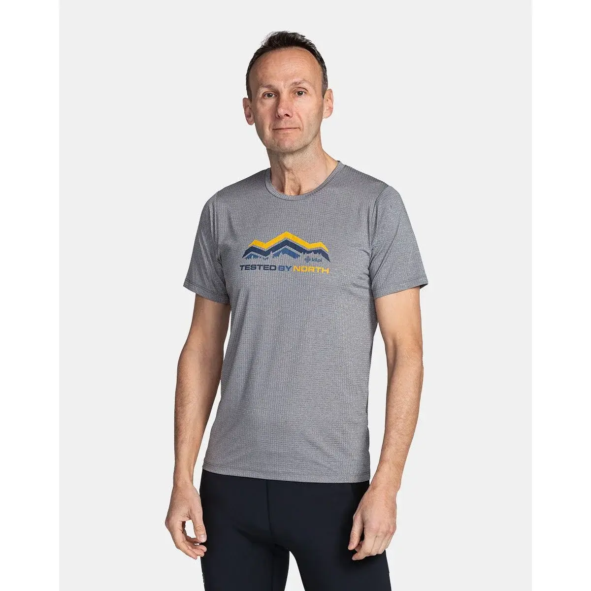 Kilpi Herren-T-Shirt Kilpi Giano-M hellgrau