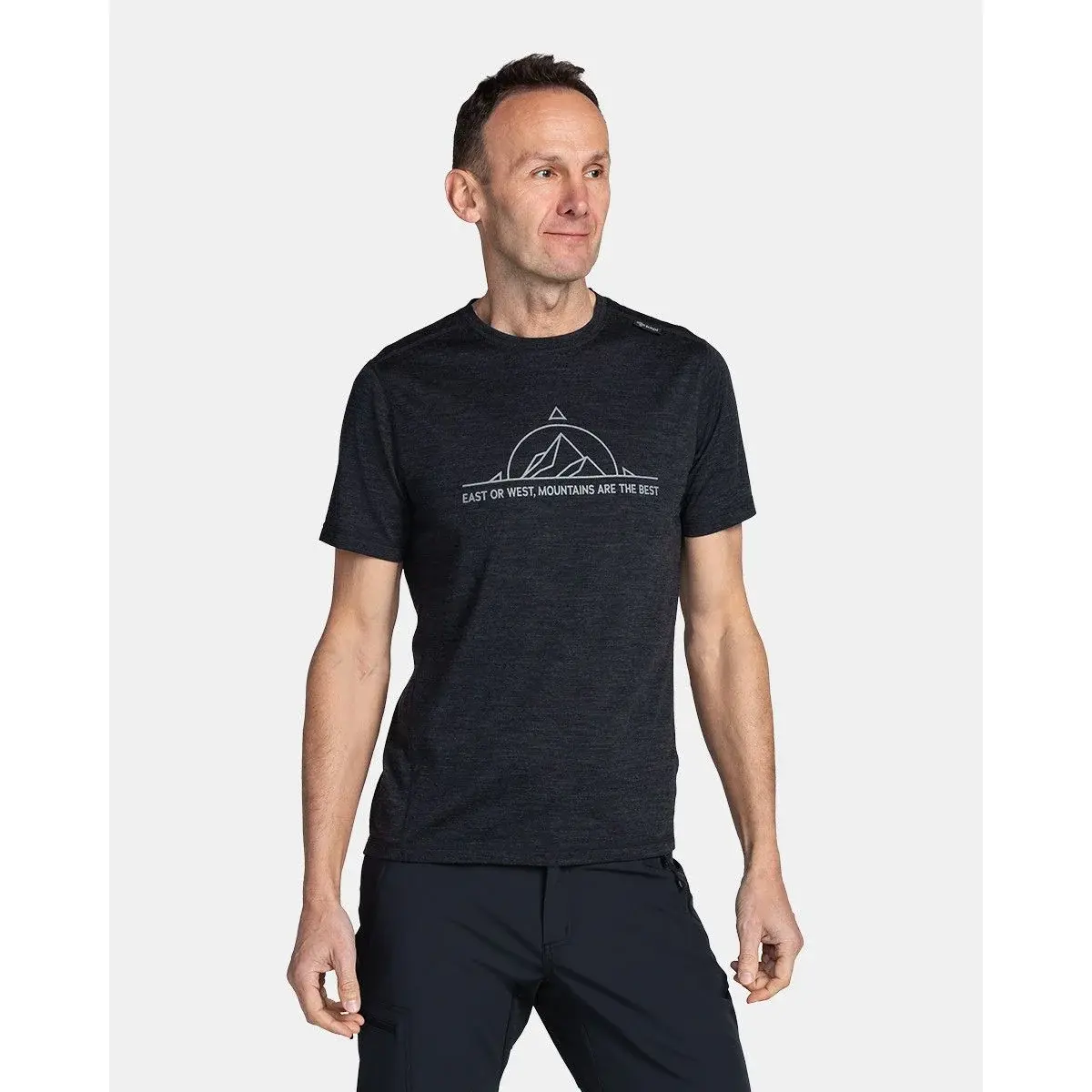 Kilpi Herren-Merino-T-Shirt Kilpi Merin-MDGY