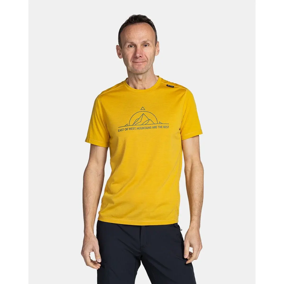Kilpi Herren-Merino-T-Shirt Kilpi Merin-MGLD