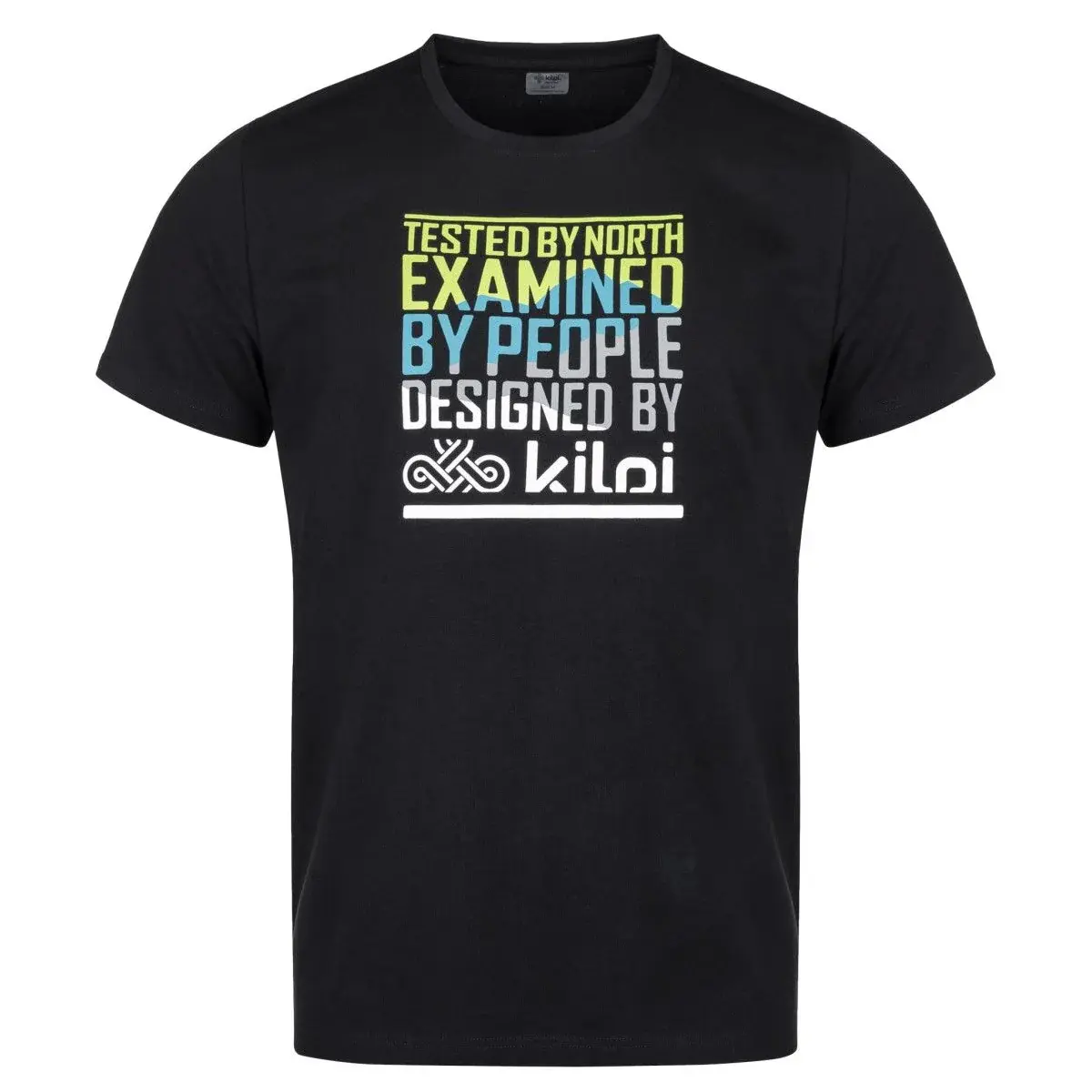 Herren-Baumwoll-T-Shirt Kilpi Typon-M schwarz