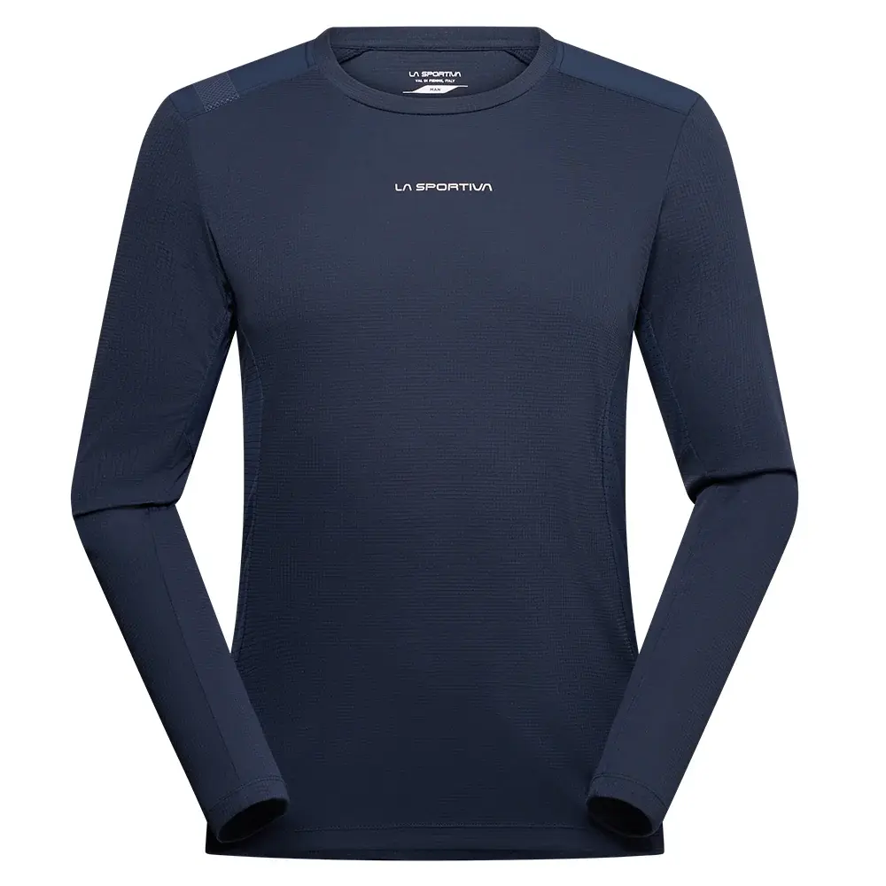 Herren-T-Shirt La Sportiva BEYOND LONGSLEEVE night sky/chalk