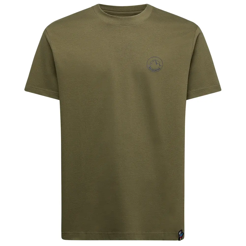 Herren-T-Shirt La Sportiva Circle Logo cypress/night sky