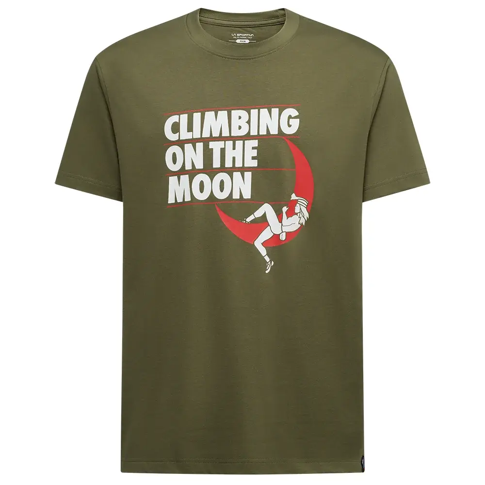 Herren-T-Shirt La Sportiva MOON ROCK cypress/chalk