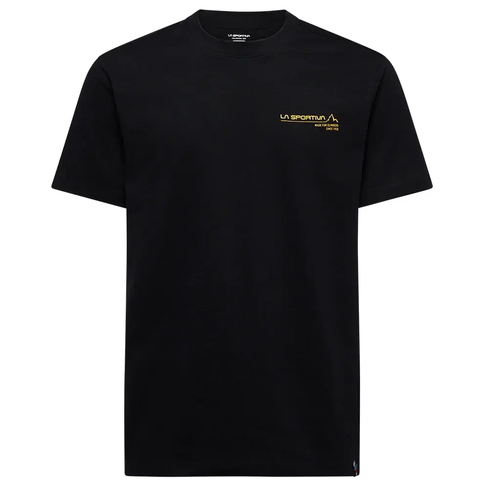 Herren-T-Shirt La Sportiva SINCE T-SHIRT black/yellow