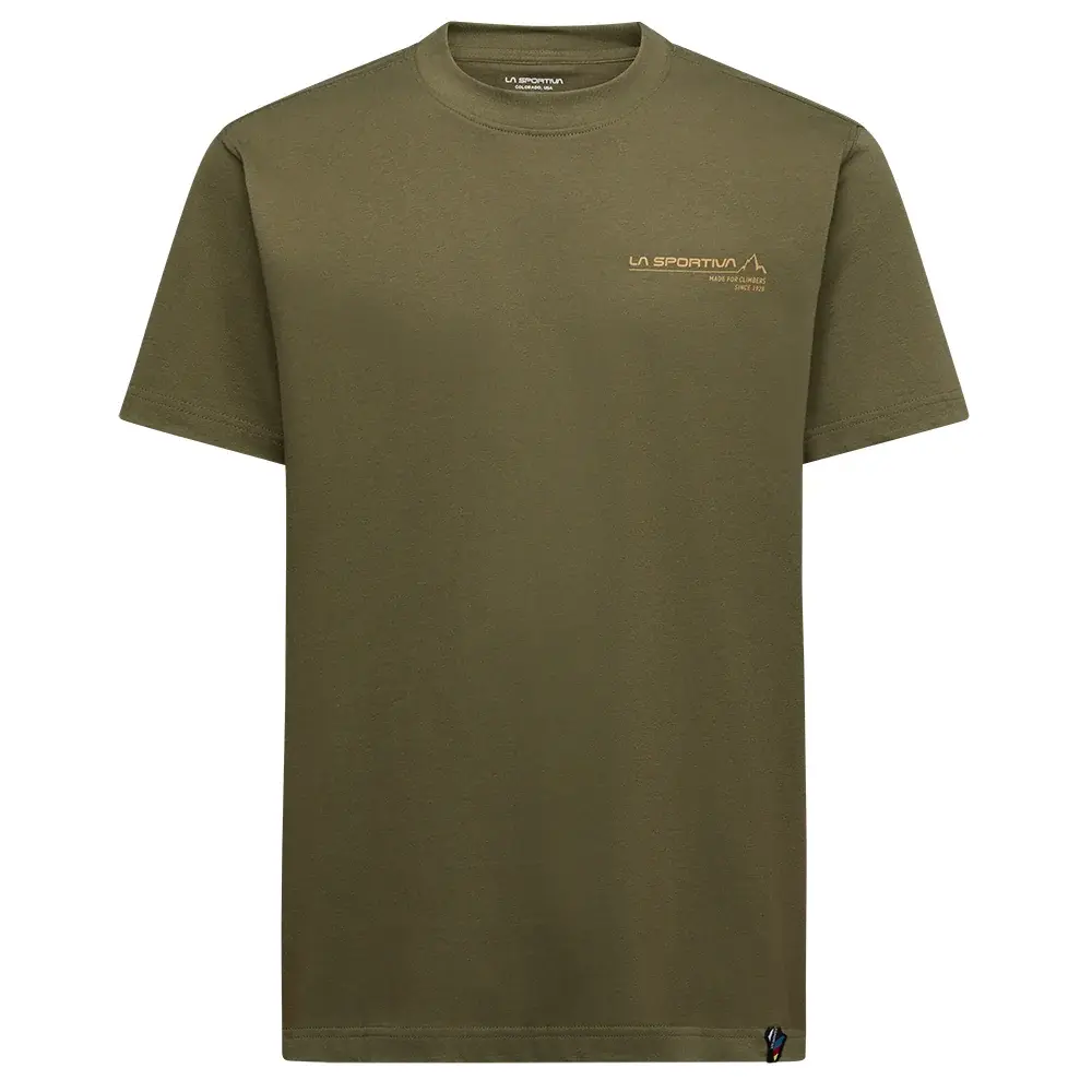 Pánské tričko La Sportiva SINCE T-SHIRT cypress/sandstone