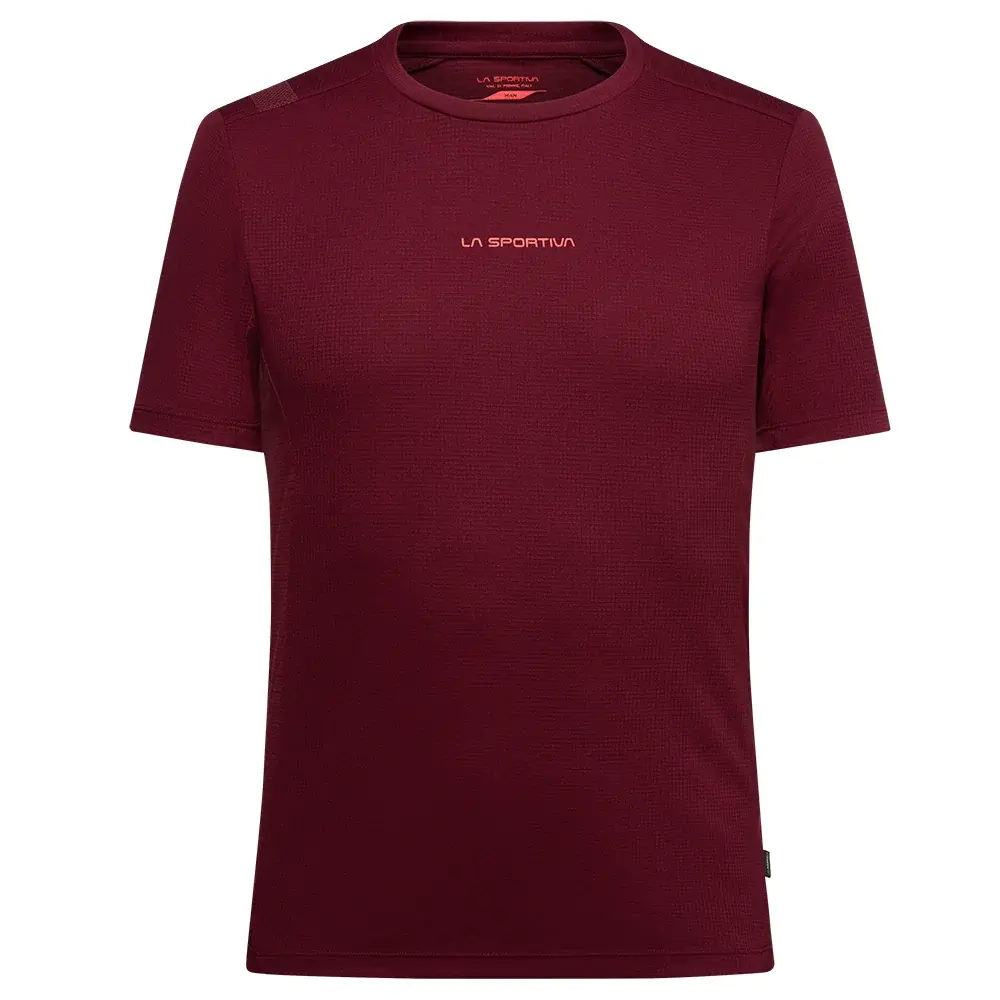 Herren-T-Shirt La Sportiva TRAVERSE redwood/mountain red
