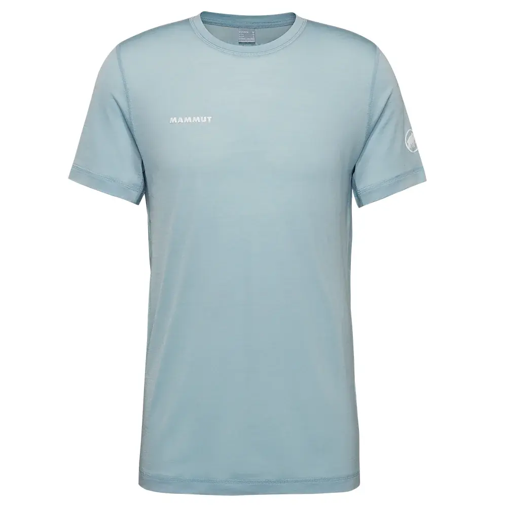 Mammut Herren-T-Shirt Mammut Tree Wool FL nebla