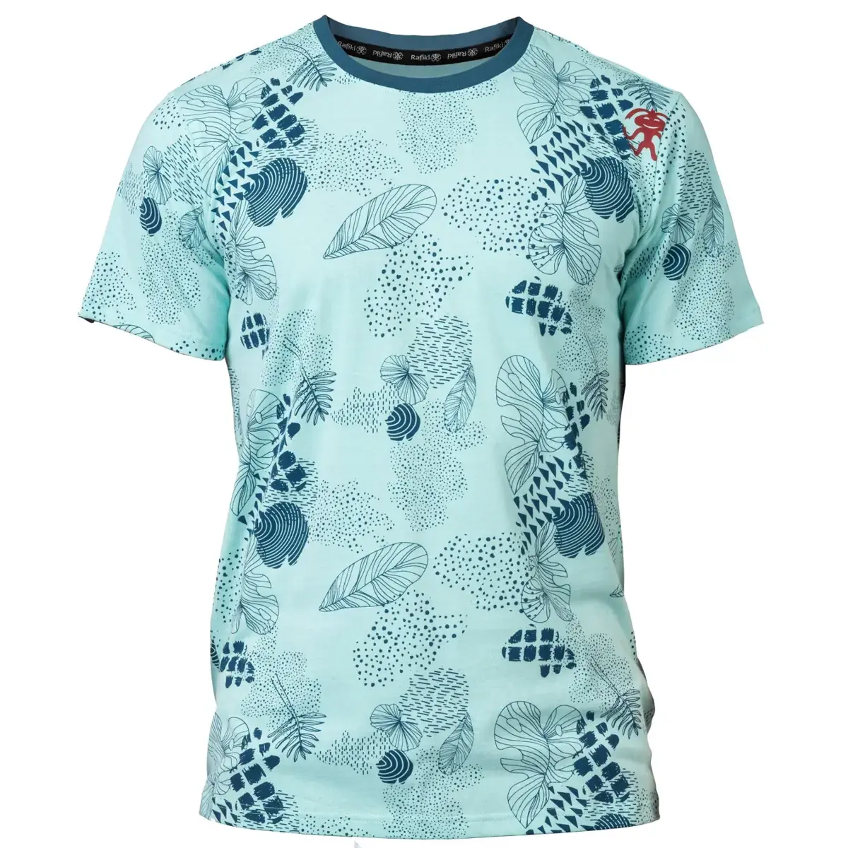 Pánské tričko Rafiki Slack Print eggshell blue modrá