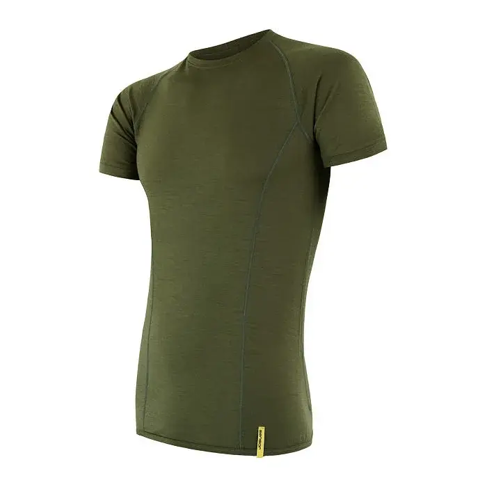 Sensor Herren-Funktions-T-Shirt Sensor Merino Active safari