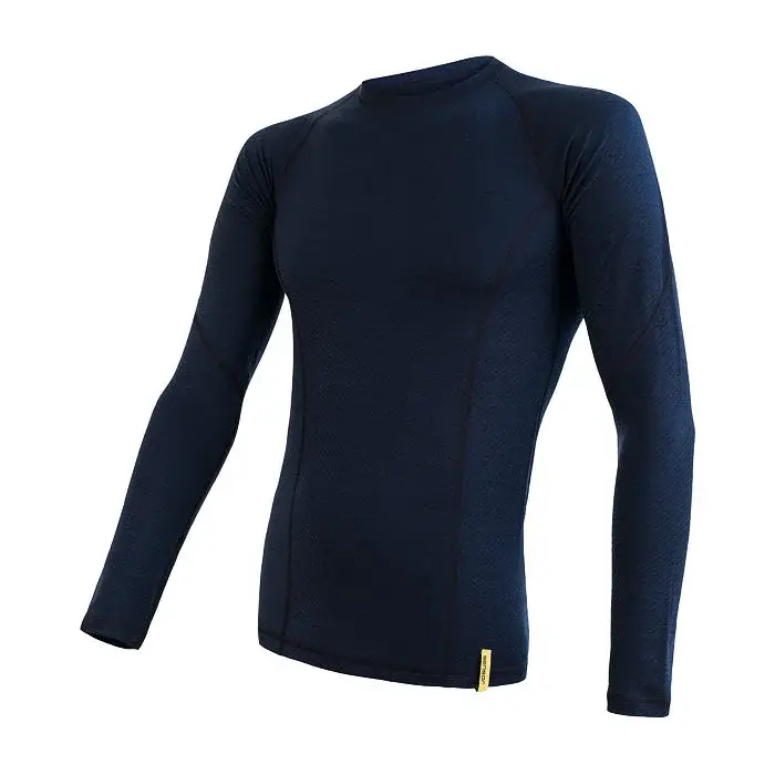 Sensor Herren-Funktions-Langarmshirt Sensor Merino DF deep blue