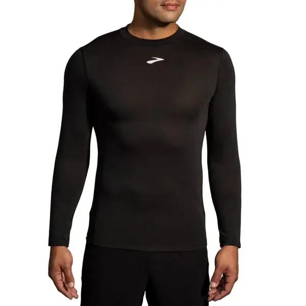 Brooks Herren-T-Shirt Brooks High Point Long Sleeve schwarz