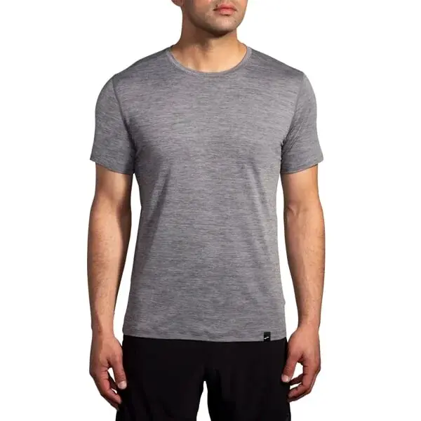 Brooks Herren-T-Shirt Brooks Luxe grau