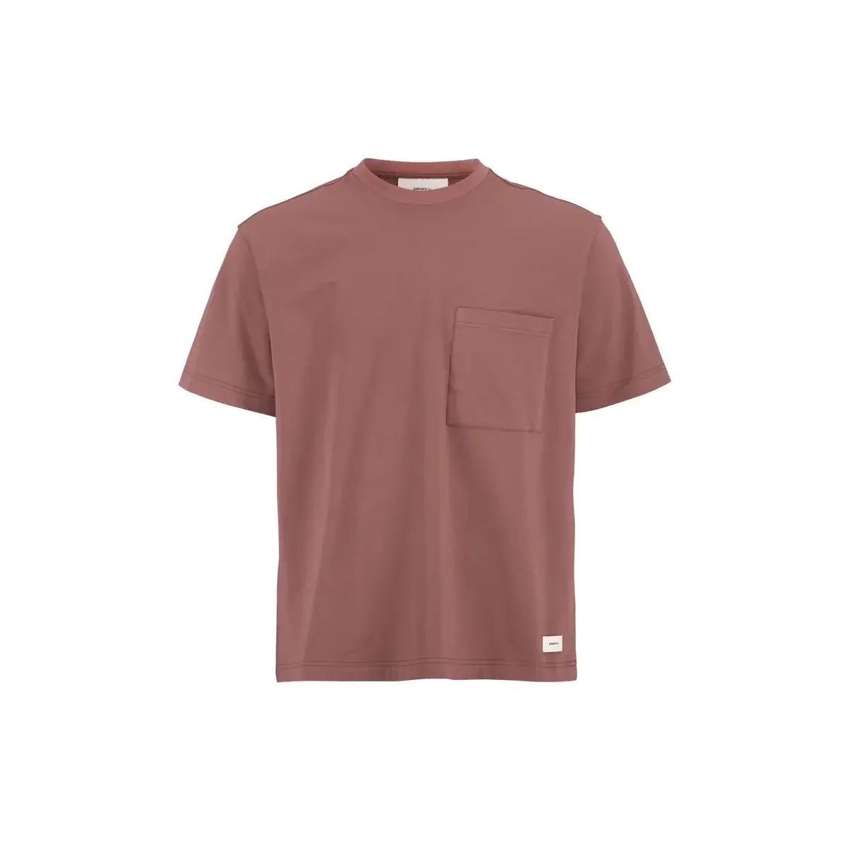 Herren-T-Shirt Craft Collective Relaxed rot