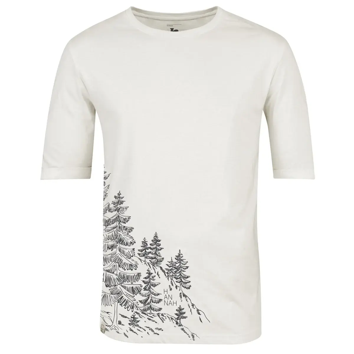 Hannah Herren-T-Shirt Hannah Flit Light gray