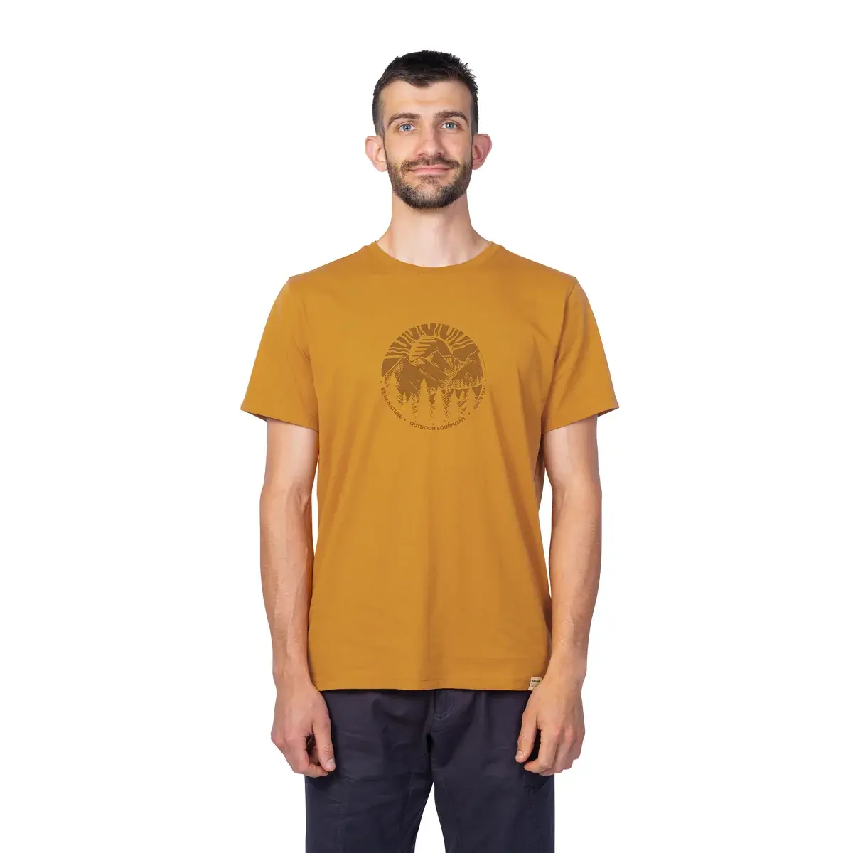Pánské triko Hannah Luke spruce yellow