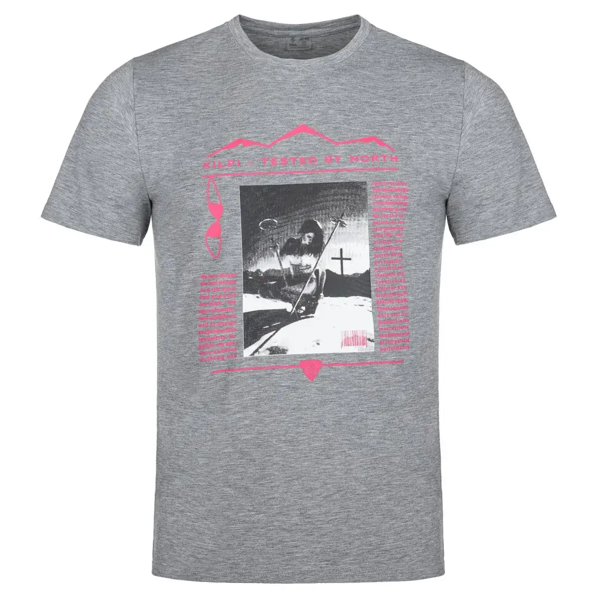 Kilpi Herren-T-Shirt Kilpi Blade-M dunkelgrau