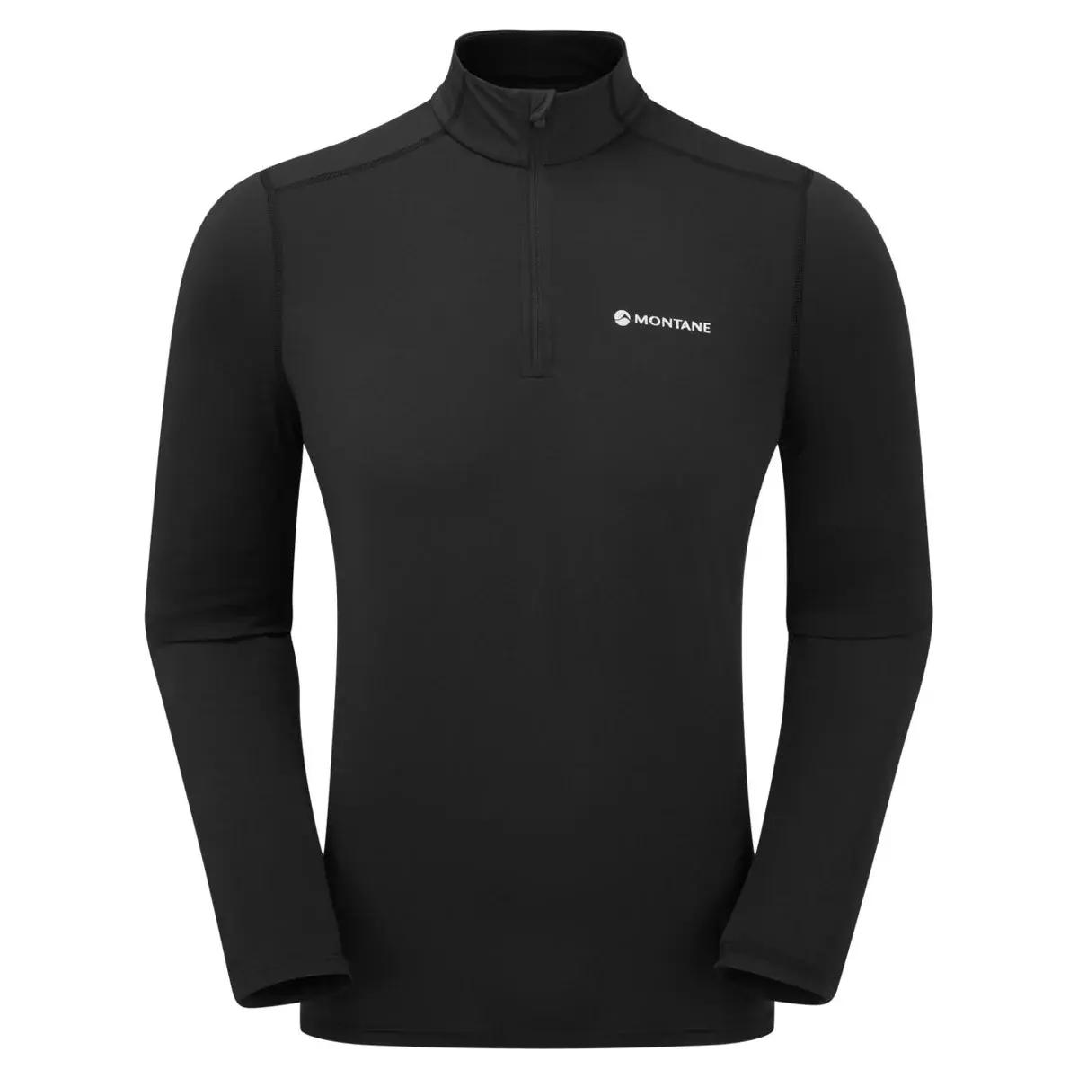 Pánské prodyšné triko Montane Men's Dart XT Zip Neck Black