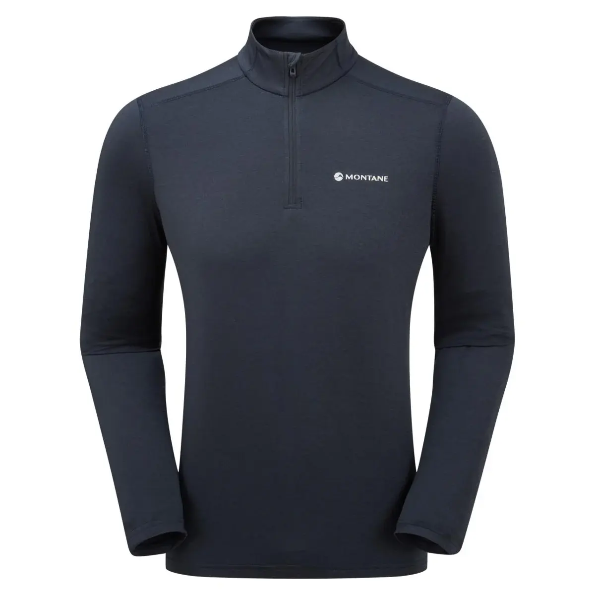 Atmungsaktives Herren-Shirt Montane Men's Dart XT Zip Neck Blue