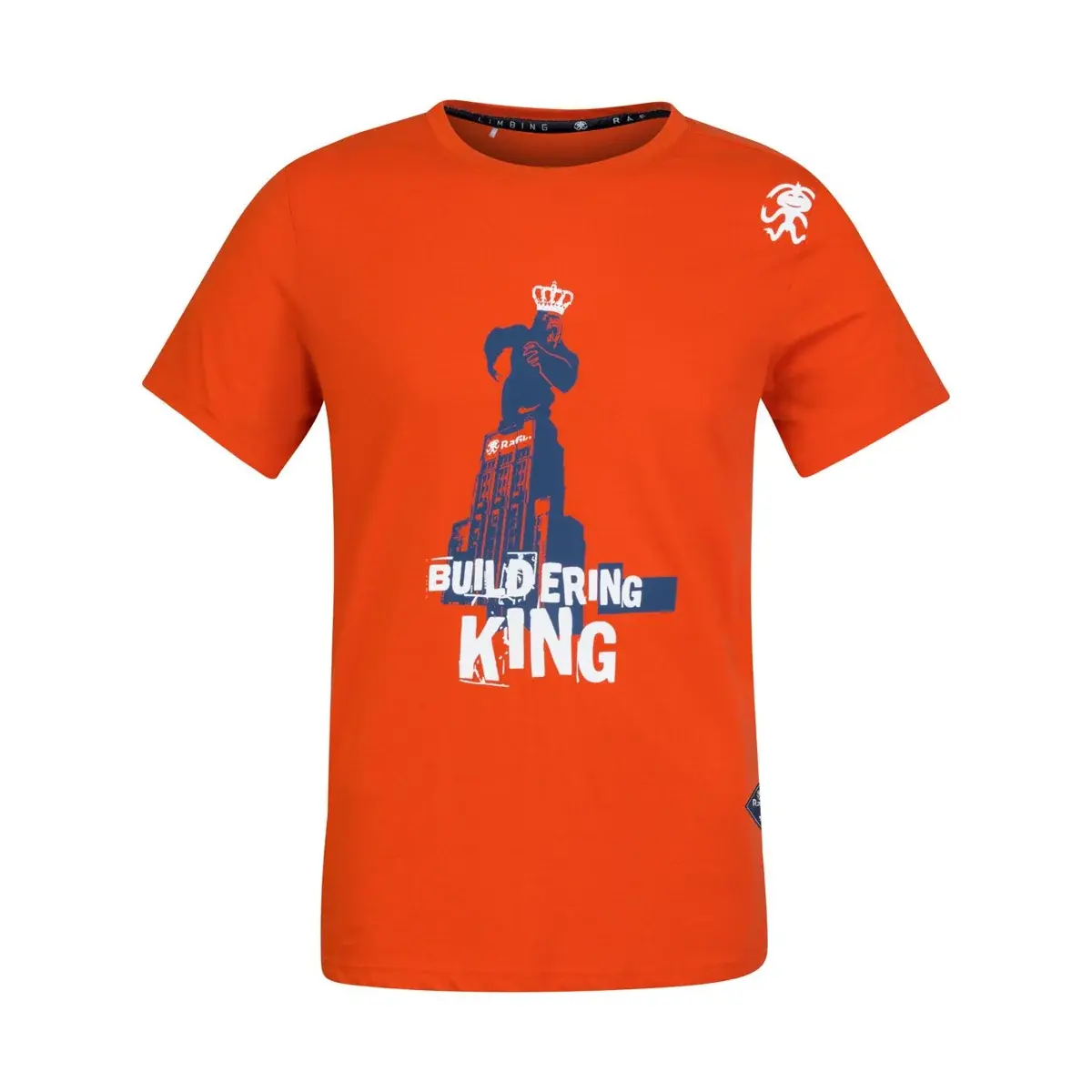 Rafiki Herren-T-Shirt Rafiki Arcos red clay