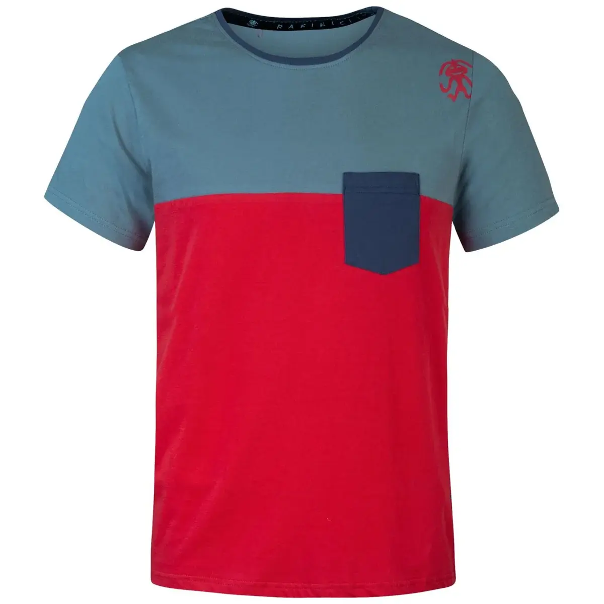 Herren-T-Shirt Rafiki Grab LT american beauty/stormy