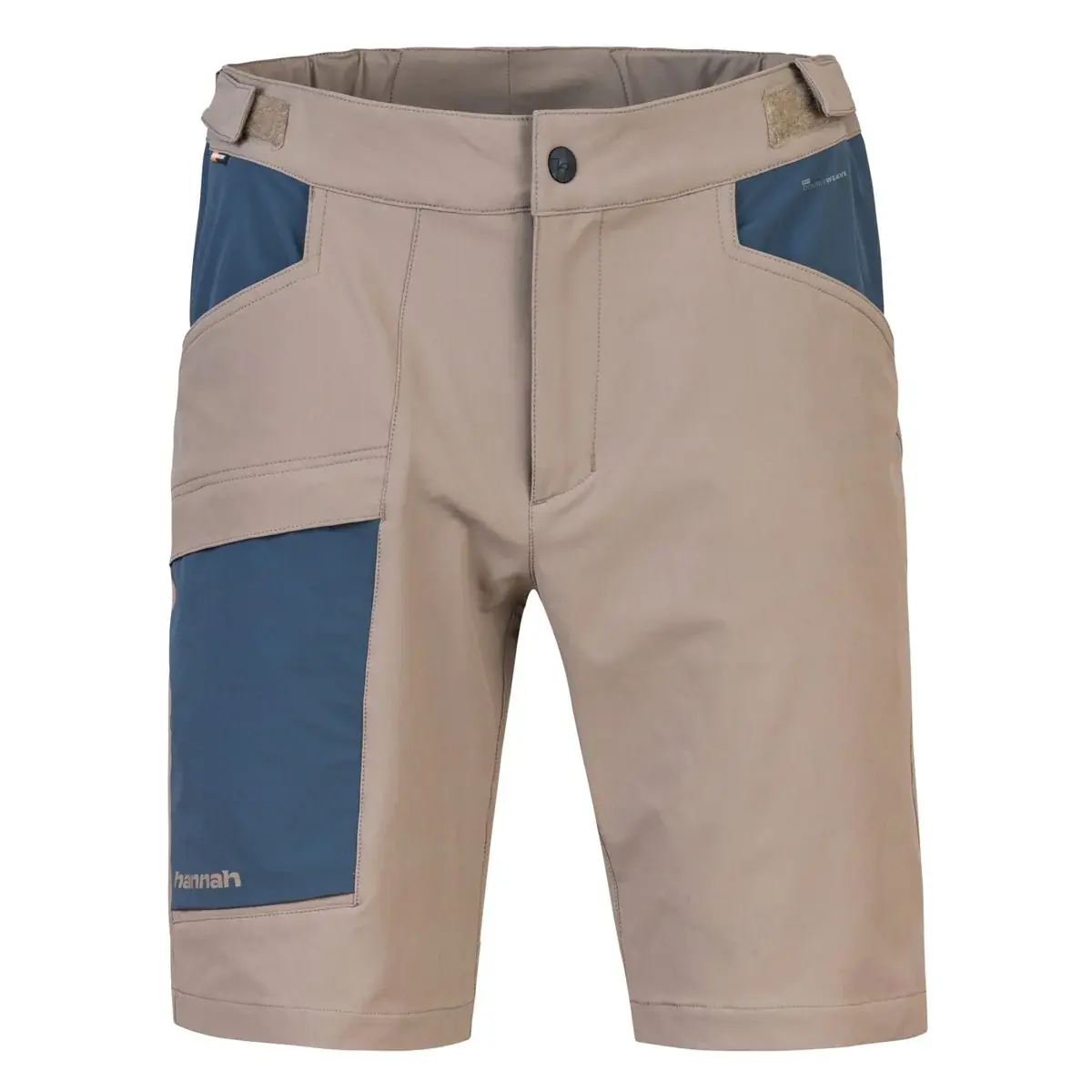 Wasserabweisende Herrenshorts Hannah Verne 2 Timber wolf/dark slate