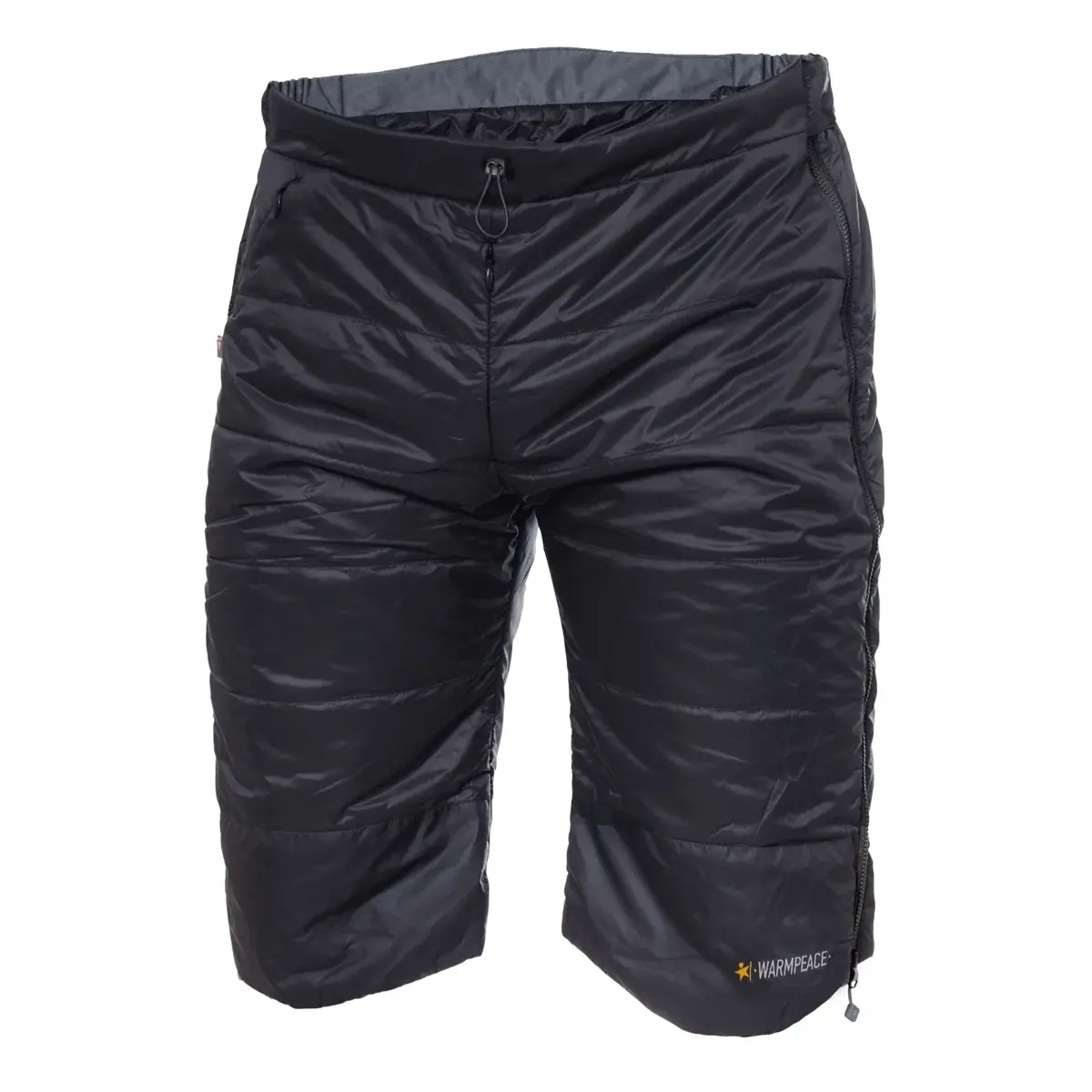 Gefütterte Herrenshorts Warmpeace Rond Black/dark grey
