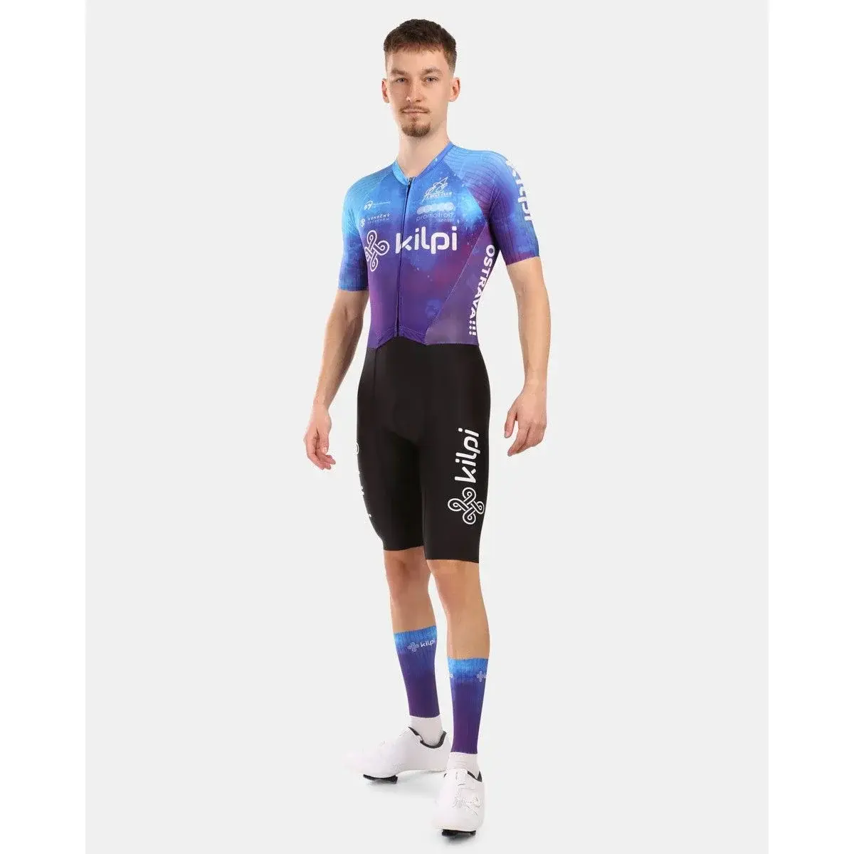 Herren-Radtrikot Kilpi AURORA-M blau
