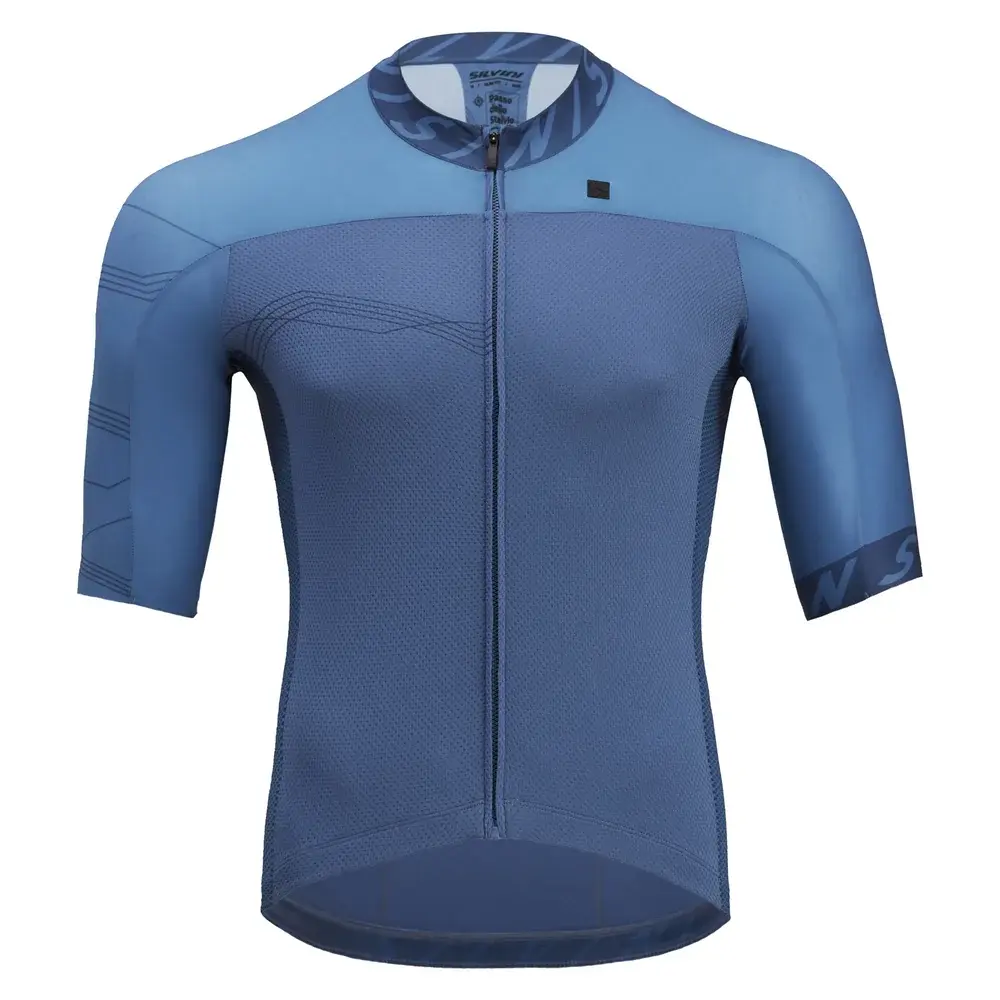 Herren-Radtrikot Silvini Stelvio Blue navy