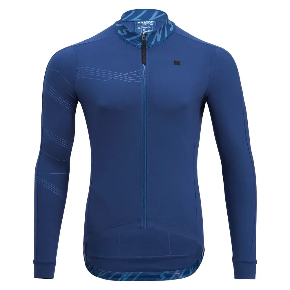 Herren-Radtrikot Silvini Varano Navy blue
