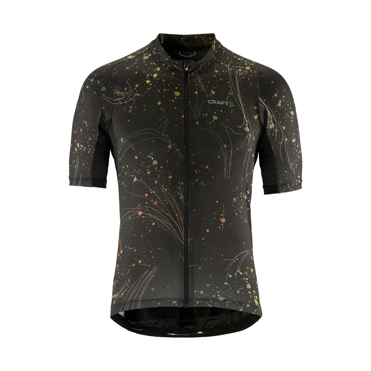 Herren-Radtrikot Craft ADV Endur Graphic schwarz