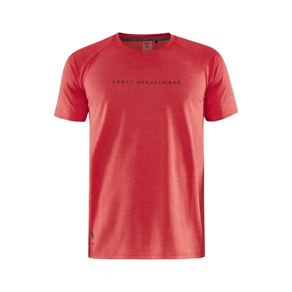 Herren-Radtrikot Craft ADV Gravel rot