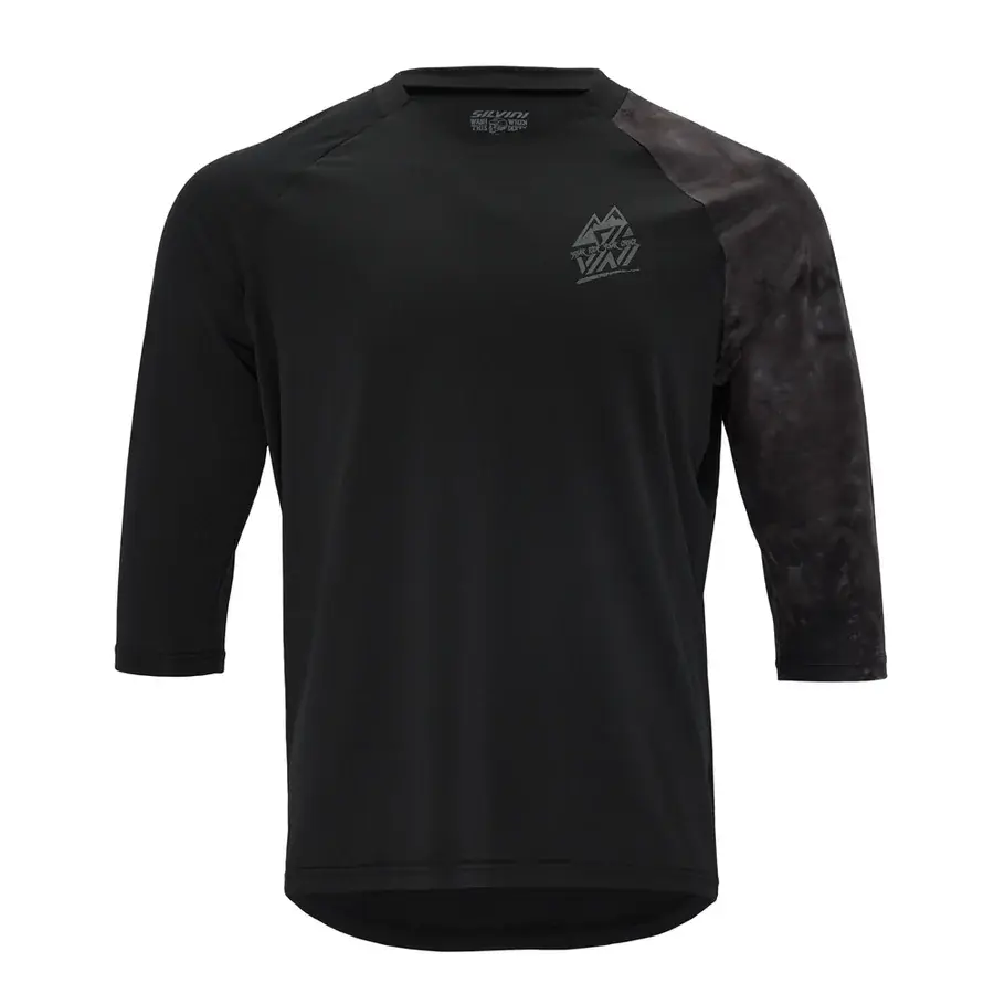 Silvini Herrentrikot Silvini Brunello black-charcoal