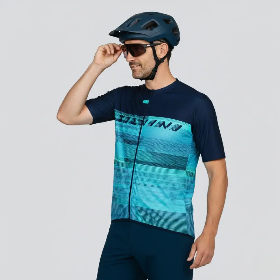 Silvini Herrentrikot Silvini MD1645 Turano navy-ocean