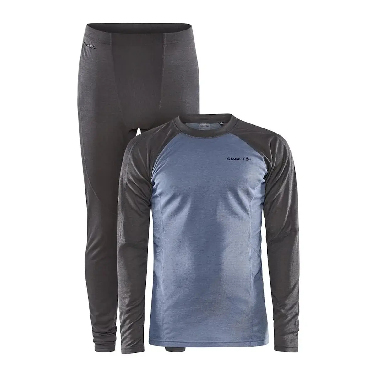 Pánský funkční set Craft Core Warm Baselayer Tmavě modrá s hnědou