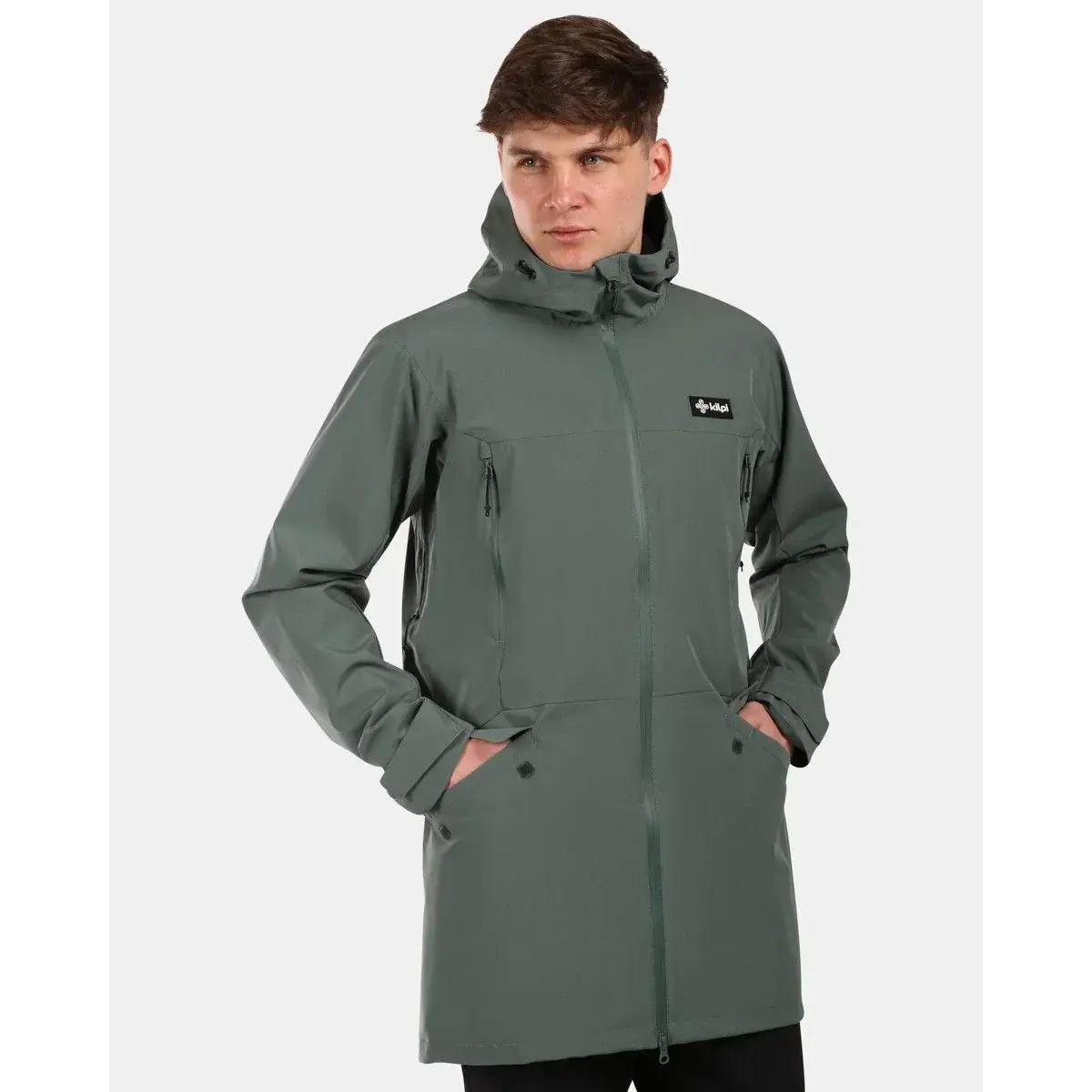 Herren-Outdoormantel Kilpi AYRA-M grün