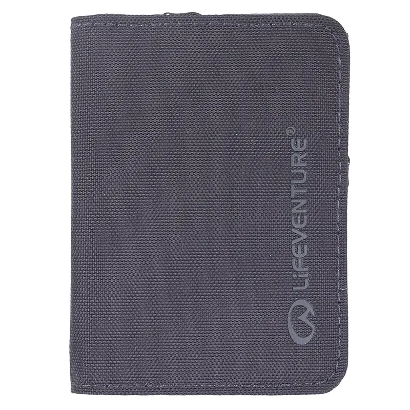 Geldbörse Lifeventure RFiD Card Wallet Recycled grey