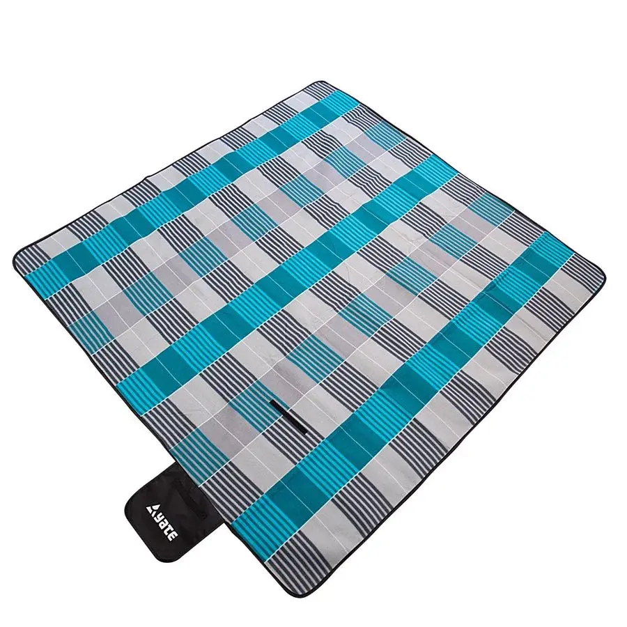 Yate Picknickdecke Yate fleece mit PE-Folie 200 x 200 cm blau