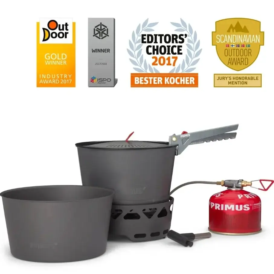 PRIMUS Gaskocher PRIMUS PrimeTech Stove Set II grau 2,3L