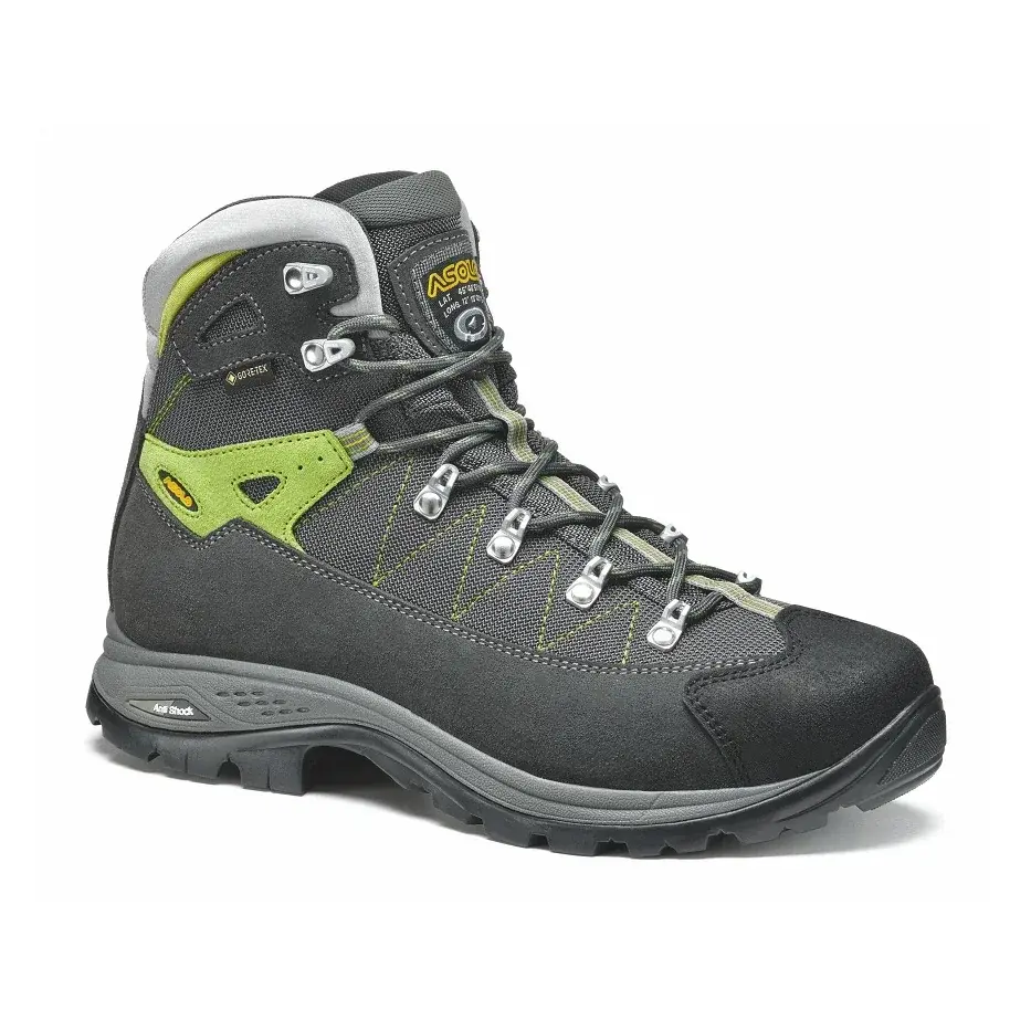 Wanderschuhe Asolo Finder GV graphite/green lime/a627