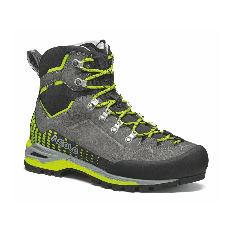 Wanderschuhe Asolo Freney EVO Lth GV graphite/green lime/a627