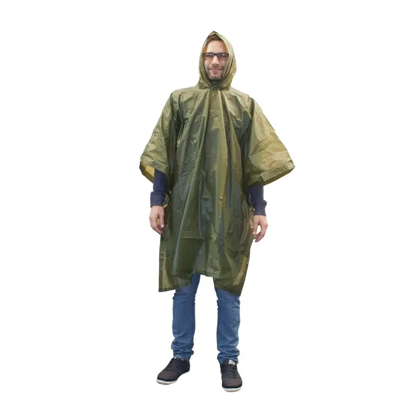 HIGHLANDER Poncho HIGHLANDER PVC oliv