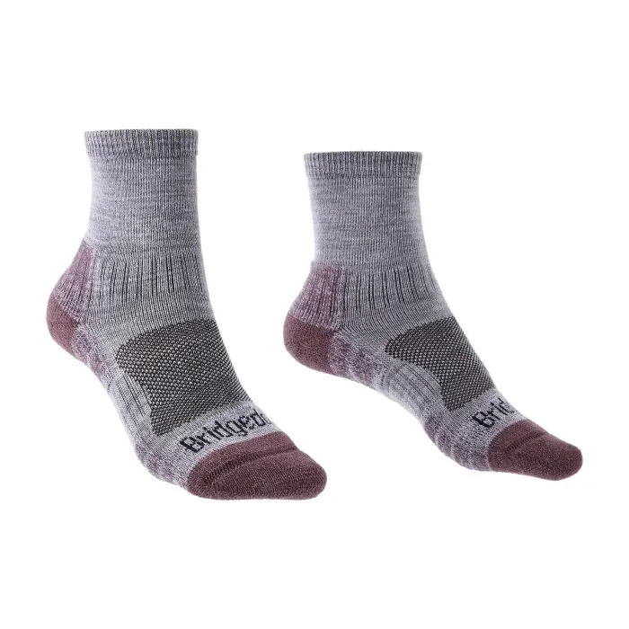Bridgedale Socken Bridgedale Hike Lightweight Ankle Merino Performance Women's heather/damson/814